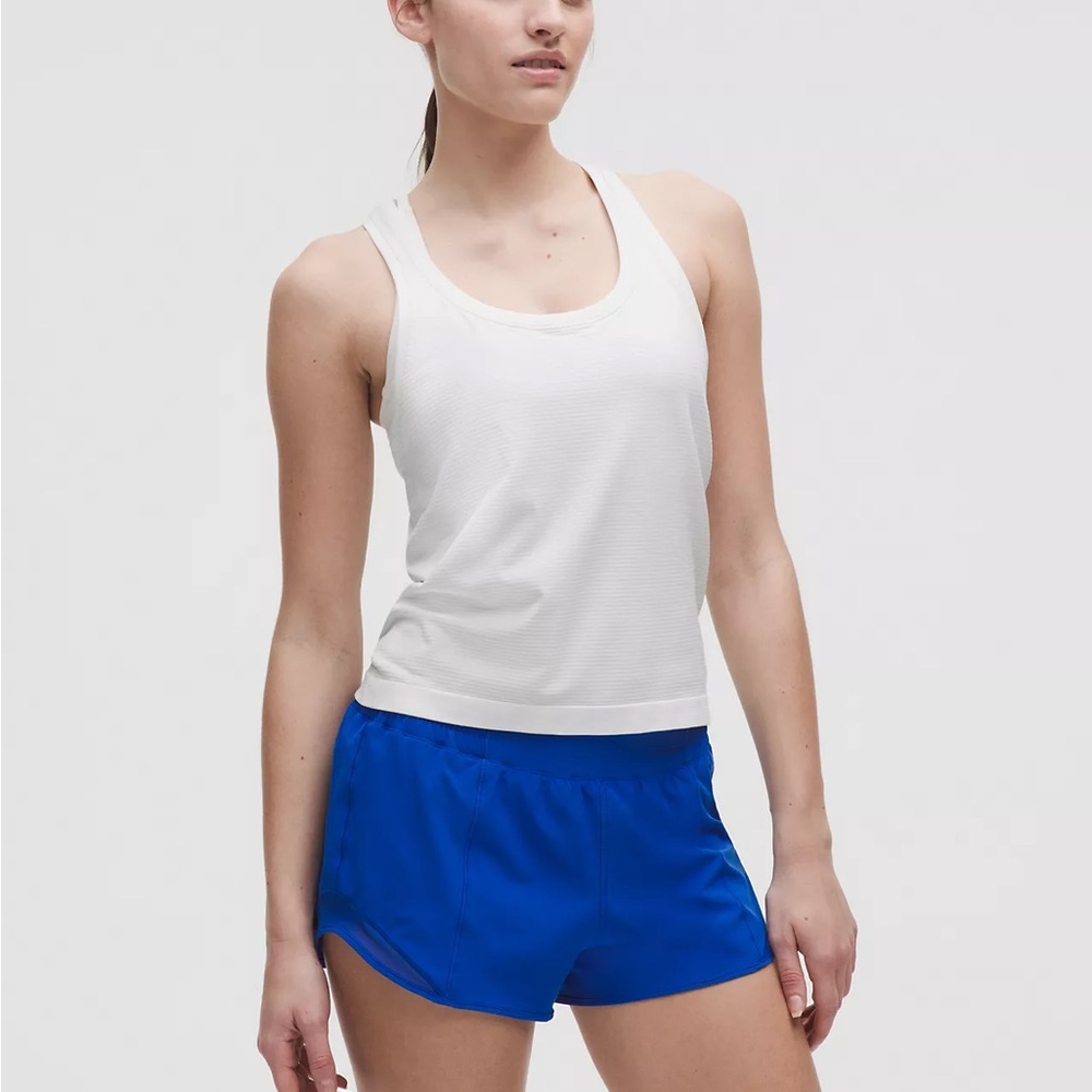 Lululemon Women's White Racerback Tank Top